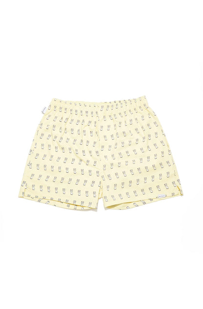 Desenli Erkek Ev Şort  – Lama