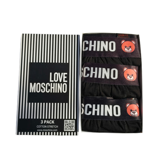 Love Moschino Erkek 3'lü Boxer