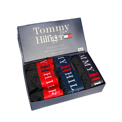Tommy Hilfiger Erkek 3'lü Boxer
