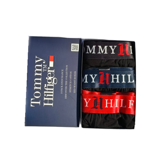 Tommy Hilfiger Erkek 3'lü Boxer